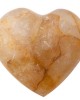 Ημιπολυτιμος Λιθος - Καρδιά Χρυσός Θεραπευτής Χαλαζίας 5cm - Golden Healer Quartz Καρδιές